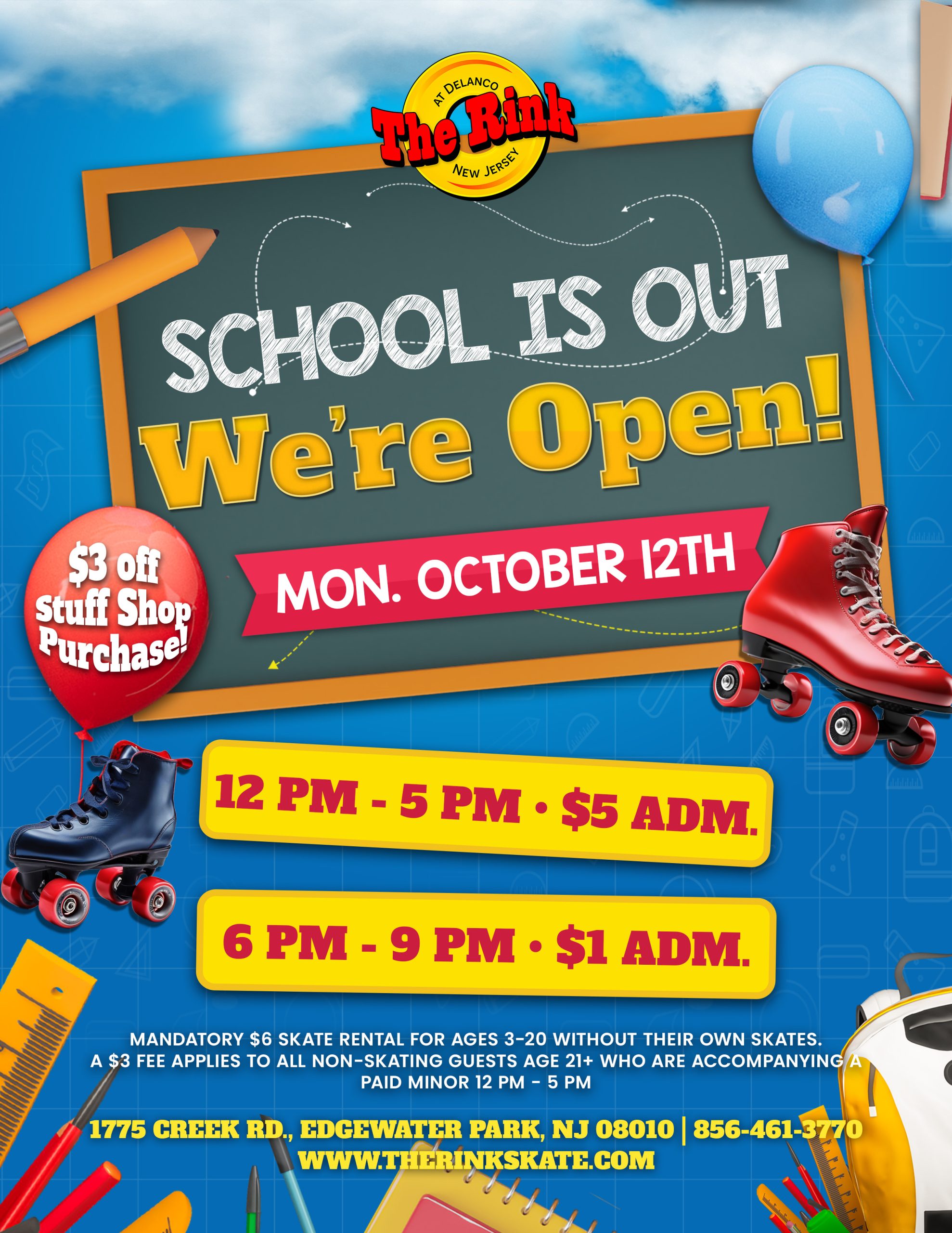Special Events & Themed Skate Nights | The Rink Skate